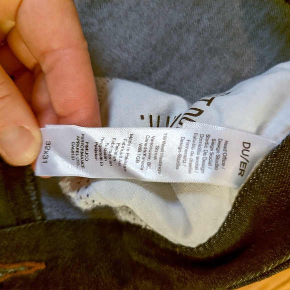 DU/ER Performance Mid Rise Skinny jeans - Picture 3 of 5